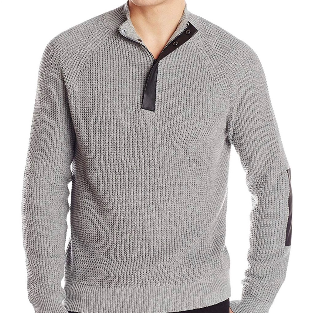 Men’s Kenneth Cole Half Zip Sweater Sz XXL